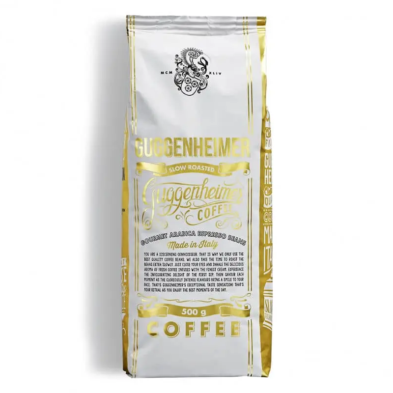 Guggenheimer Coffee Gourmet Arabica Kaffeebohnen - ganze Bohnen 1 KG