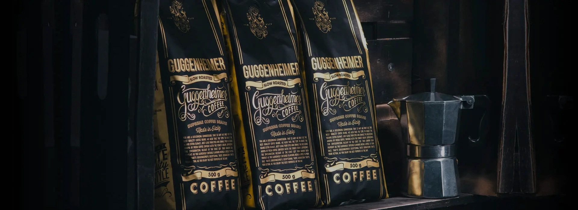 Guggenheimer Supreme Kaffeebohnen - langsam geröstet
